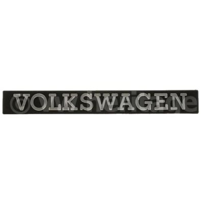 画像1: テールゲートバッジ（Volkswagen logo）/ゴルフ1カブリオ