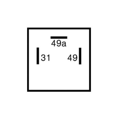 画像2: インジケーター/ハザードリレー　12V（3pin）/ゴルフ2